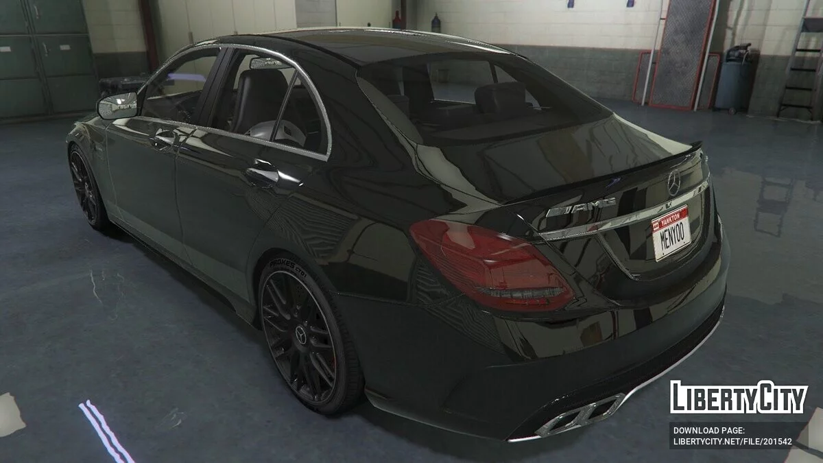 Mercedes-Benz C63 W205 AMG / GTA 5
