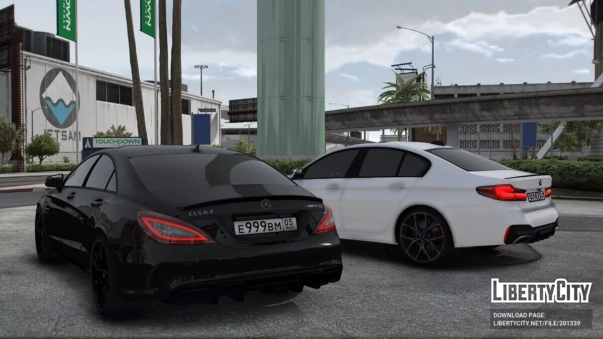 Mercedes-Benz CLS 63S AMG 2015 Wengallbi Битый / GTA 5