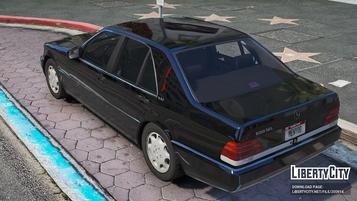 Mercedes-Benz W140 600SEL / GTA 5