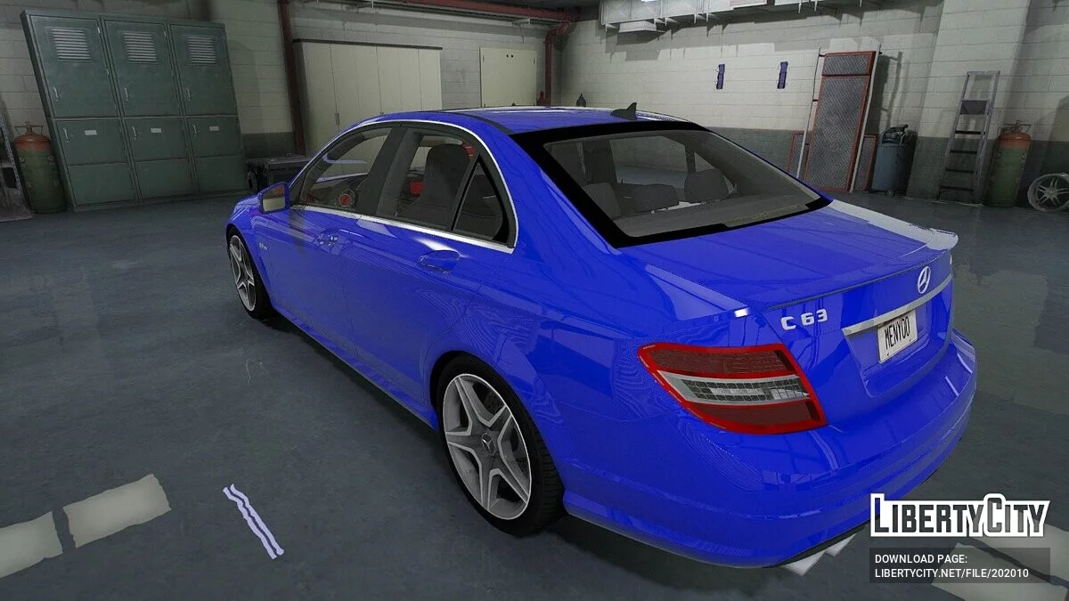 Mercedes-Benz W204 C63 AMG / GTA 5