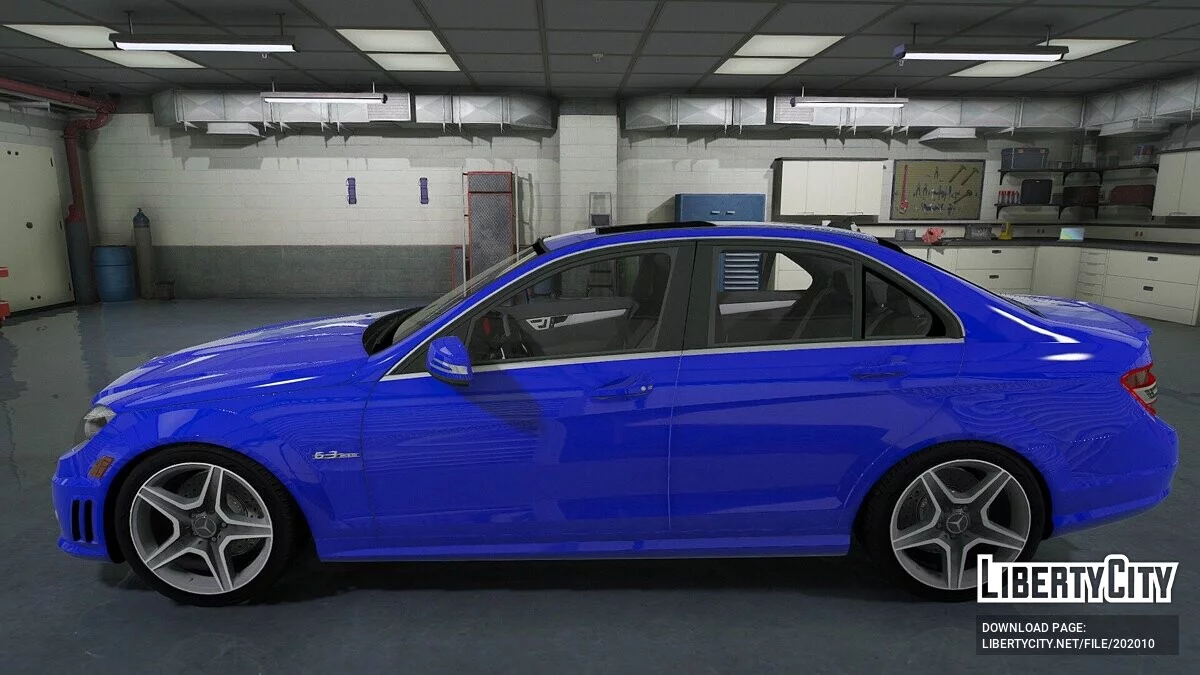 Mercedes-Benz W204 C63 AMG / GTA 5