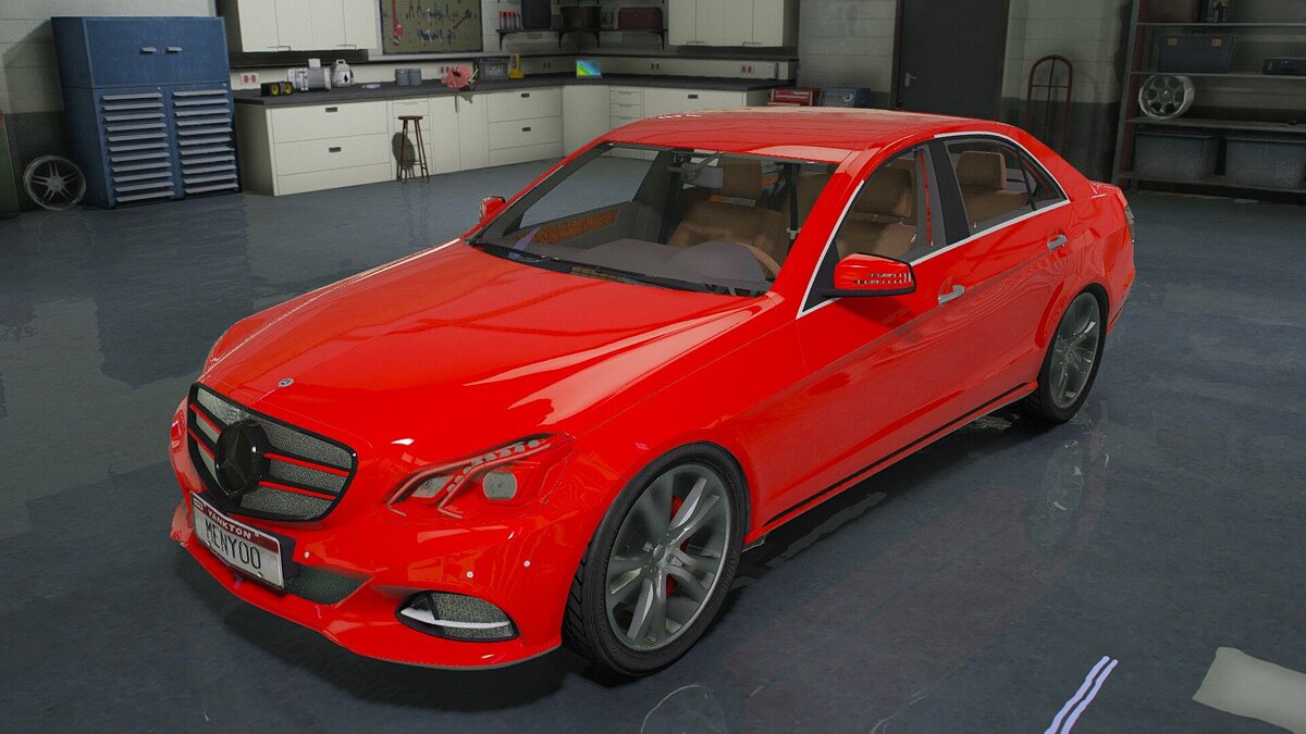 Скачать Mercedes E-Class v1.5 для GTA 5