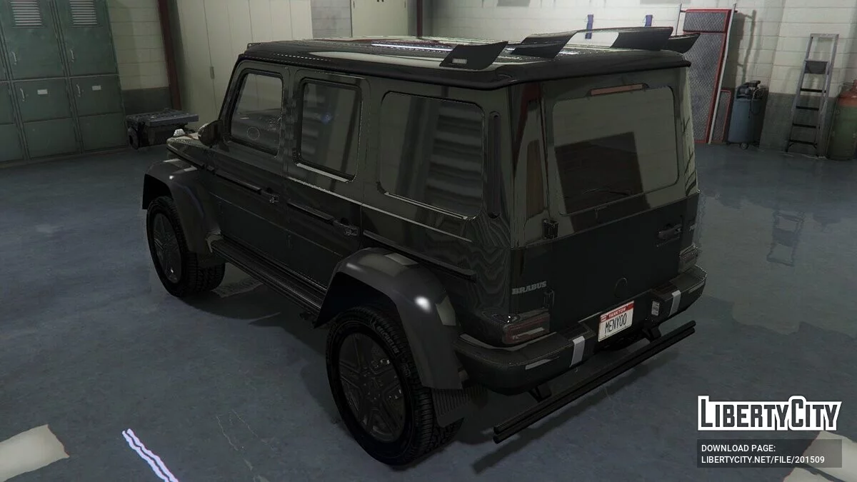 Mercedes G700 Brabus 4x4 / GTA 5