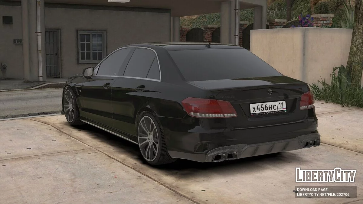 2015 Mercedes-Benz E63 Brabus 850HP / GTA 5
