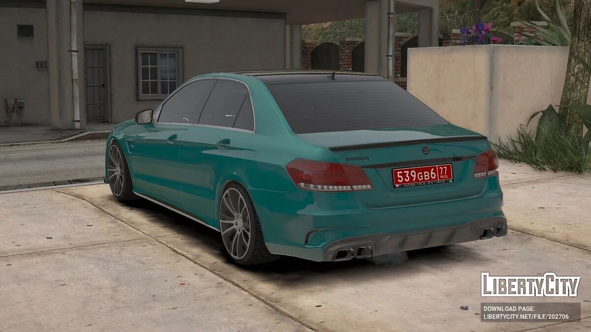 2015 Mercedes-Benz E63 Brabus 850HP / GTA 5