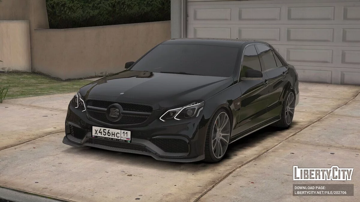 2015 Mercedes-Benz E63 Brabus 850HP / GTA 5