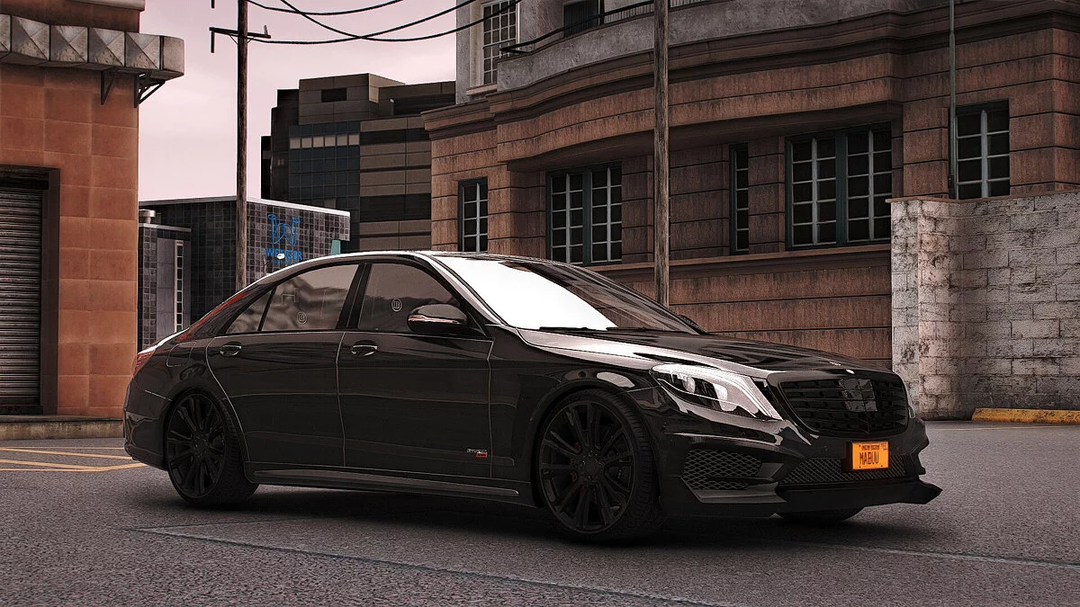 2019 Mercedes Brabus S850 Widebody / GTA 5