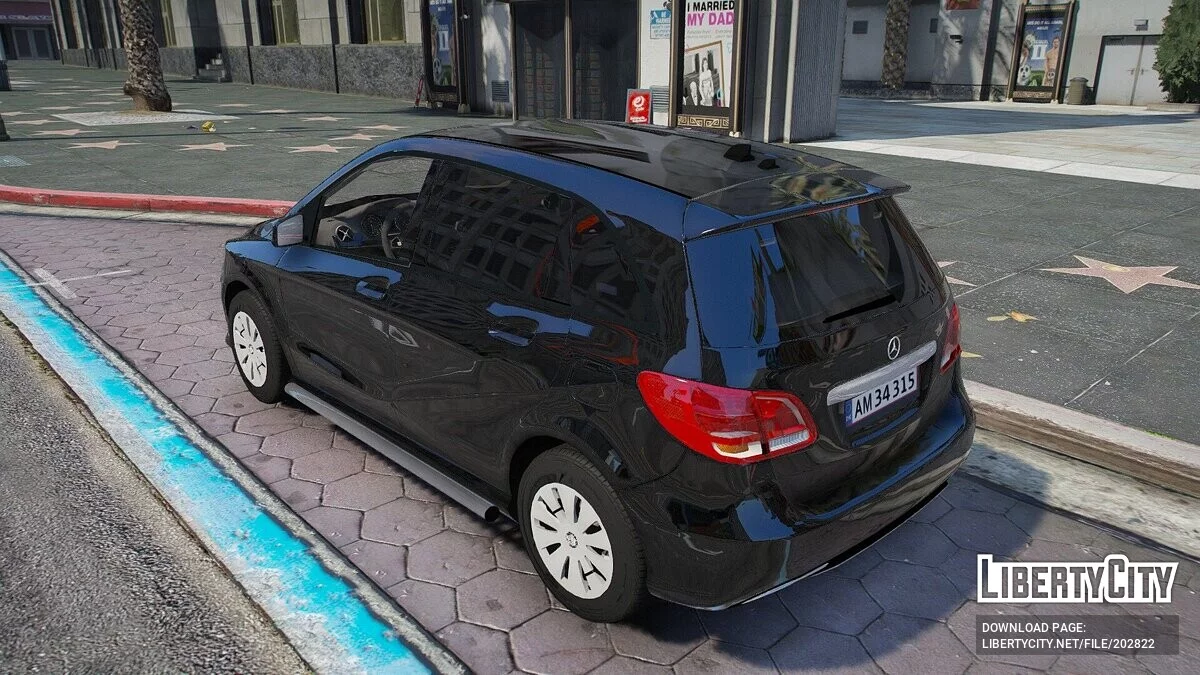 Mercedes-Benz B-klasse 2014 v1.0 / GTA 5