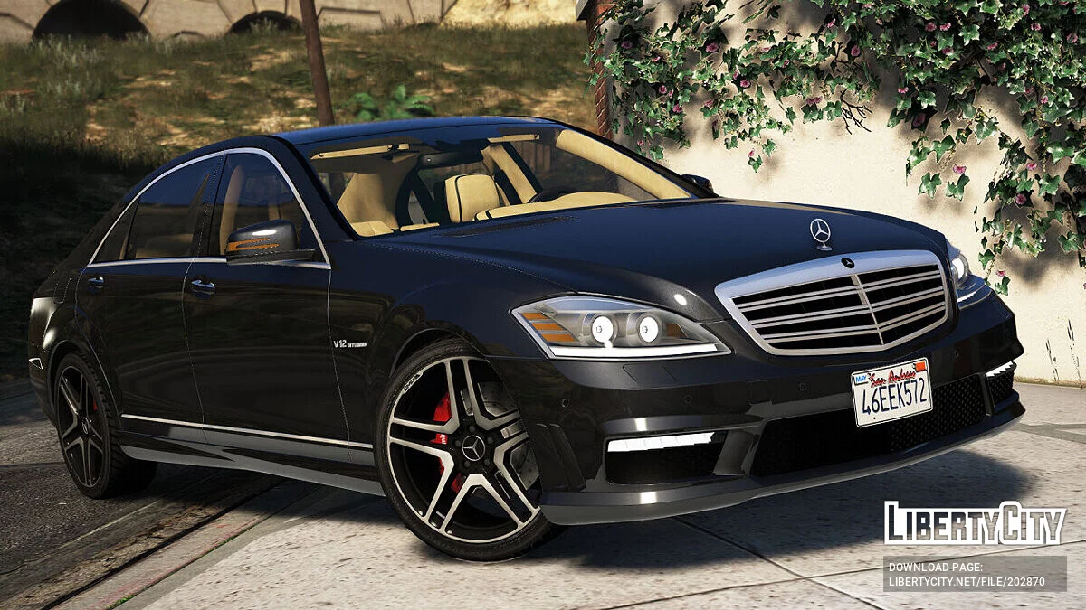 Mercedes-Benz S65 AMG 2012 v1.2 / GTA 5
