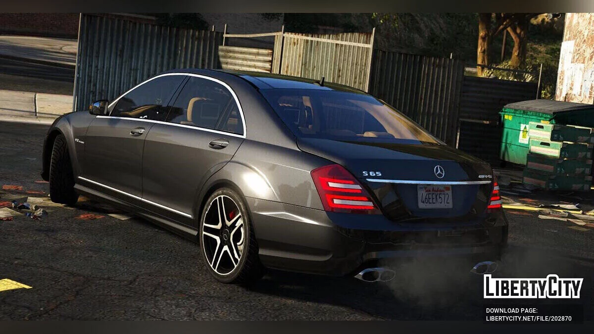 Mercedes-Benz S65 AMG 2012 v1.2 / GTA 5