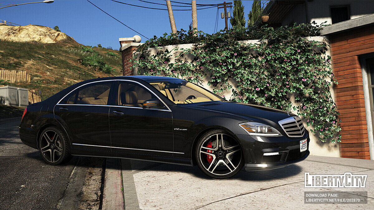 Скачать Mercedes-Benz S65 AMG 2012 v1.2 для GTA 5