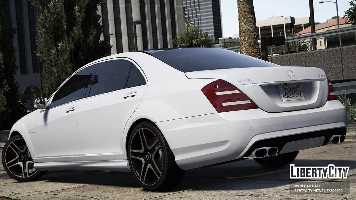 Mercedes-Benz S65 AMG 2012 v1.2 / GTA 5