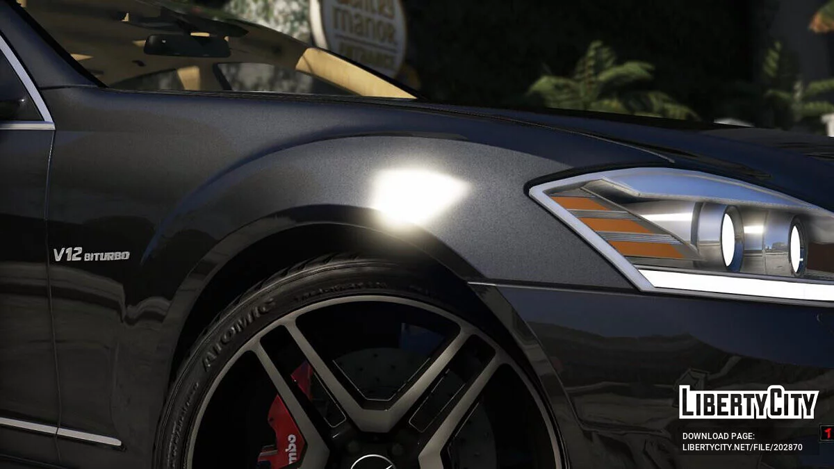 Mercedes-Benz S65 AMG 2012 v1.2 / GTA 5