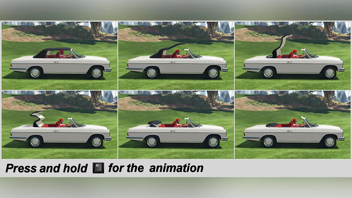 Mercedes-Benz W114 Cabrio v1.0 / GTA 5