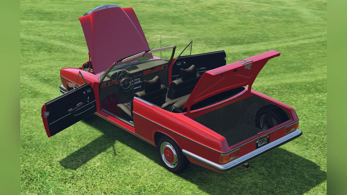 Mercedes-Benz W114 Cabrio v1.0 / GTA 5