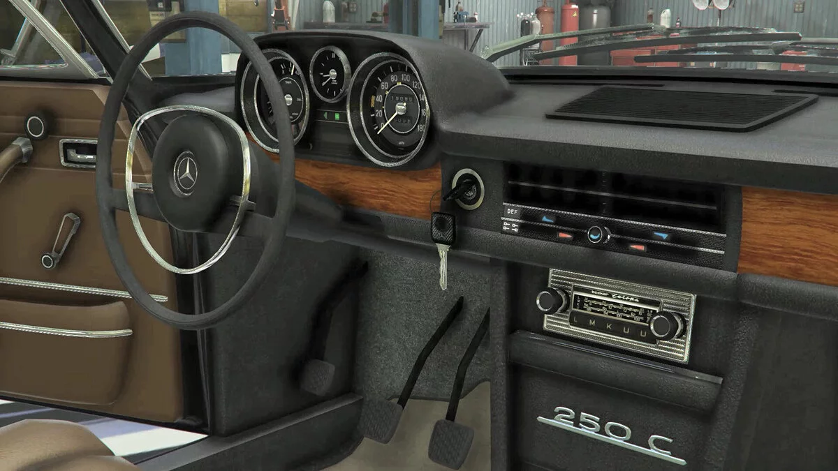 Mercedes-Benz W114 Cabrio v1.0 / GTA 5