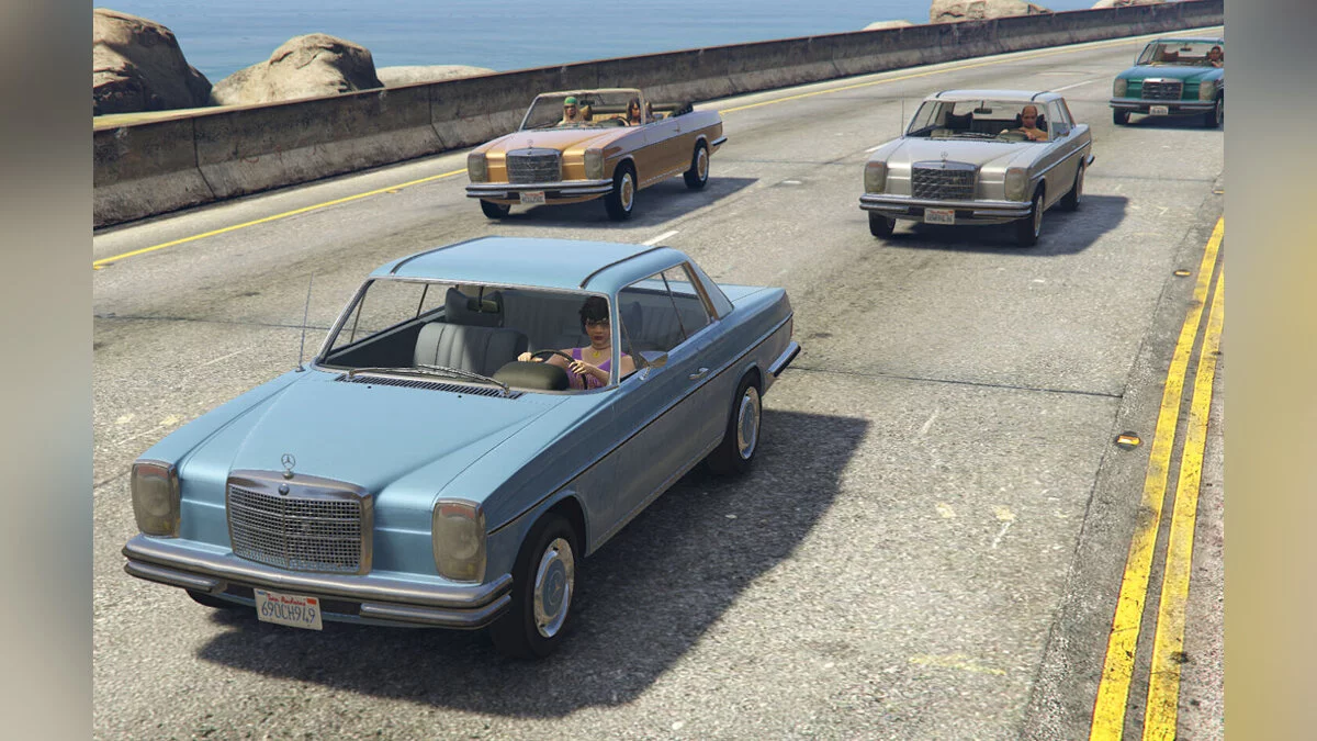 Mercedes-Benz W114 Coupe v1.0 / GTA 5