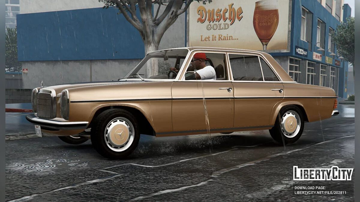 Mercedes-Benz W115 200d + Taxi v1.0 / GTA 5