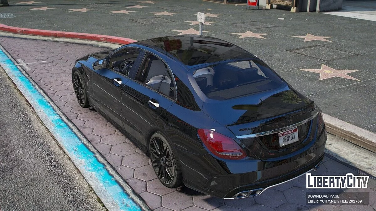 Mercedes C63 AMG 2017 / GTA 5