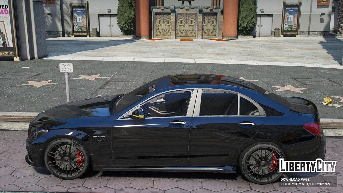 Mercedes C63 AMG 2017 / GTA 5