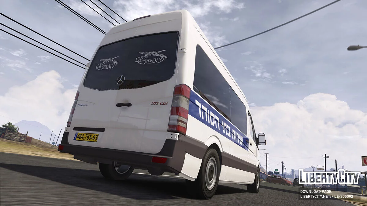 2011 Mercedes-Benz Sprinter Prisoner Transport v1.0 / GTA 5