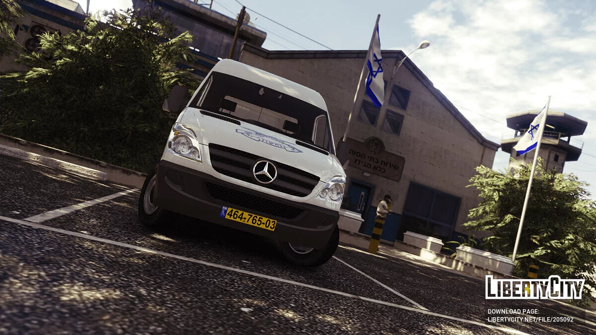 2011 Mercedes-Benz Sprinter Prisoner Transport v1.0 / GTA 5