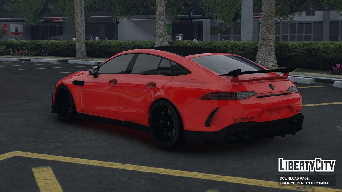 Скачать 2018 Mercedes Benz AMG GT63 Shark для GTA 5