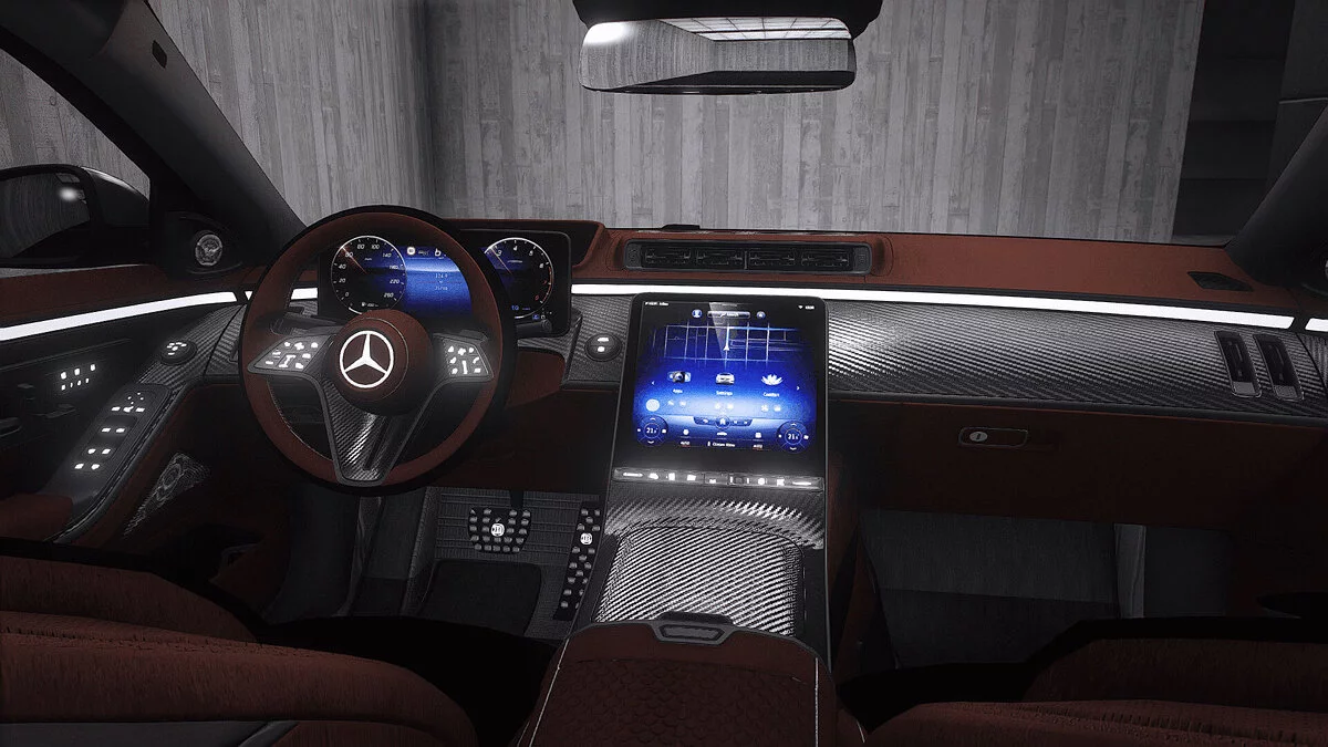2022 Mercedes Benz S-class-W223 Brabus B50 v1.2 / GTA 5