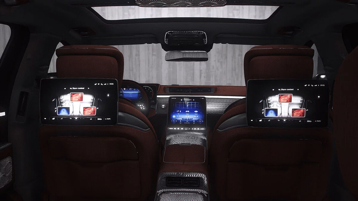 2022 Mercedes Benz S-class-W223 Brabus B50 v1.2 / GTA 5