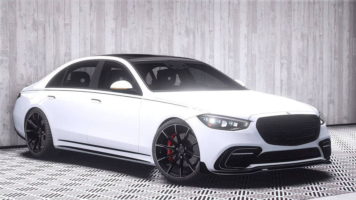 2022 Mercedes Benz S-class-W223 Brabus B50 v1.2 / GTA 5