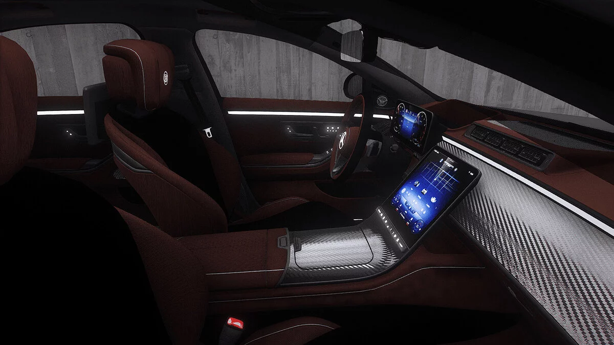 2022 Mercedes Benz S-class-W223 Brabus B50 v1.2 / GTA 5