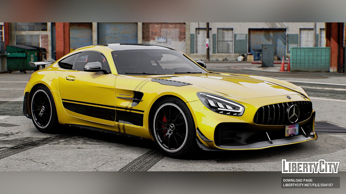 Завантажити 2024 Mercedes AMG GT Pro для GTA 5