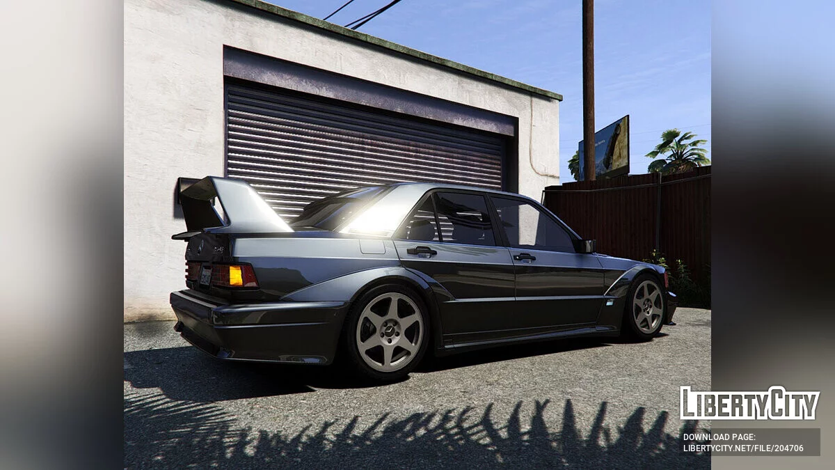 Mercedes-Benz 190E 2.5-16 Evolution II v1.4 / GTA 5