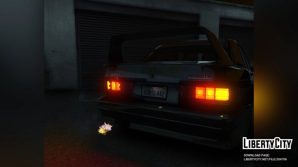 Mercedes-Benz 190E 2.5-16 Evolution II v1.4 / GTA 5