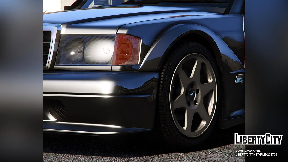 Mercedes-Benz 190E 2.5-16 Evolution II v1.4 / GTA 5