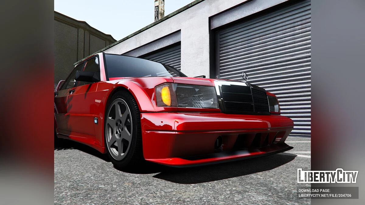 Mercedes-Benz 190E 2.5-16 Evolution II v1.4 / GTA 5