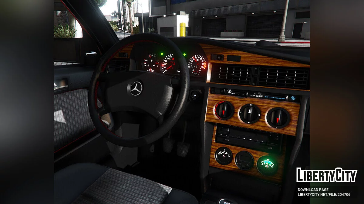 Mercedes-Benz 190E 2.5-16 Evolution II v1.4 / GTA 5