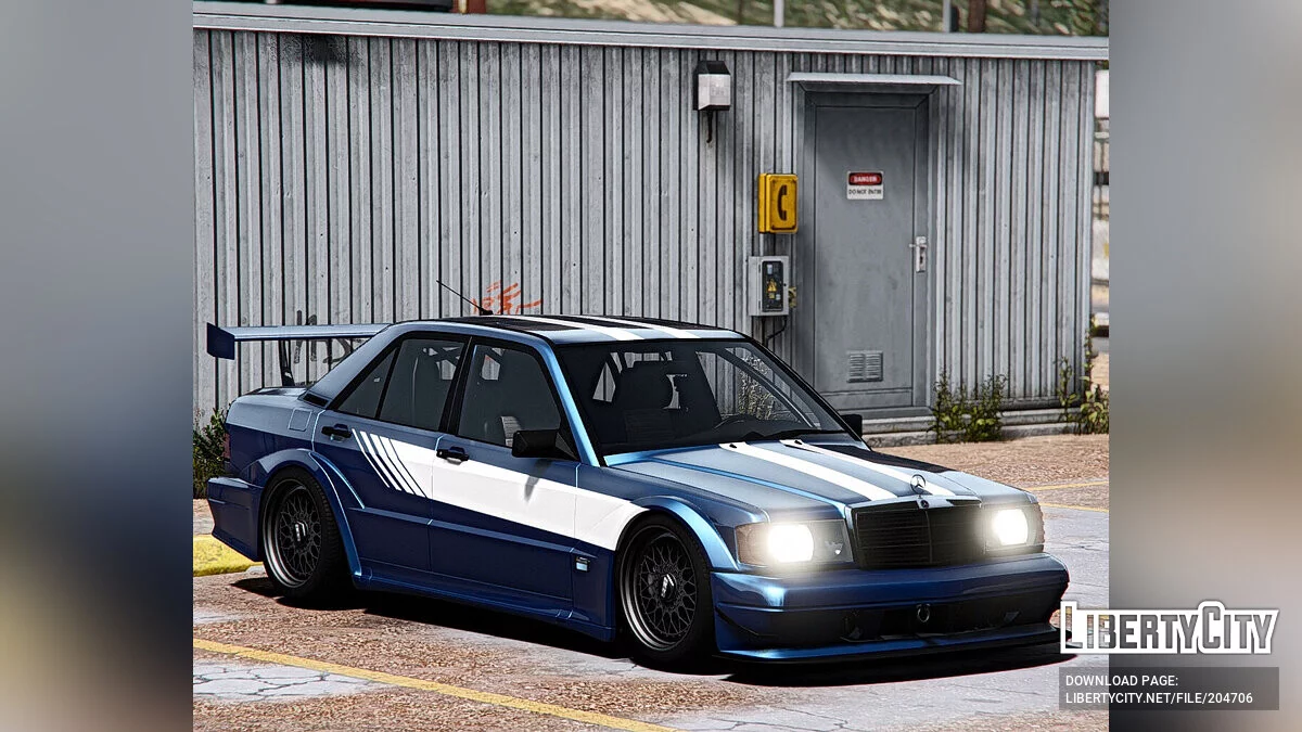 Mercedes-Benz 190E 2.5-16 Evolution II v1.4 / GTA 5