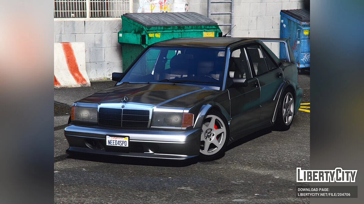 Mercedes-Benz 190E 2.5-16 Evolution II v1.4 / GTA 5
