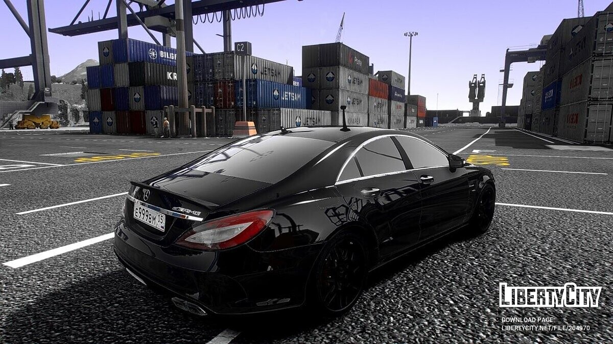 Скачать Mercedes-Benz CLS63 AMG Битый для GTA 5