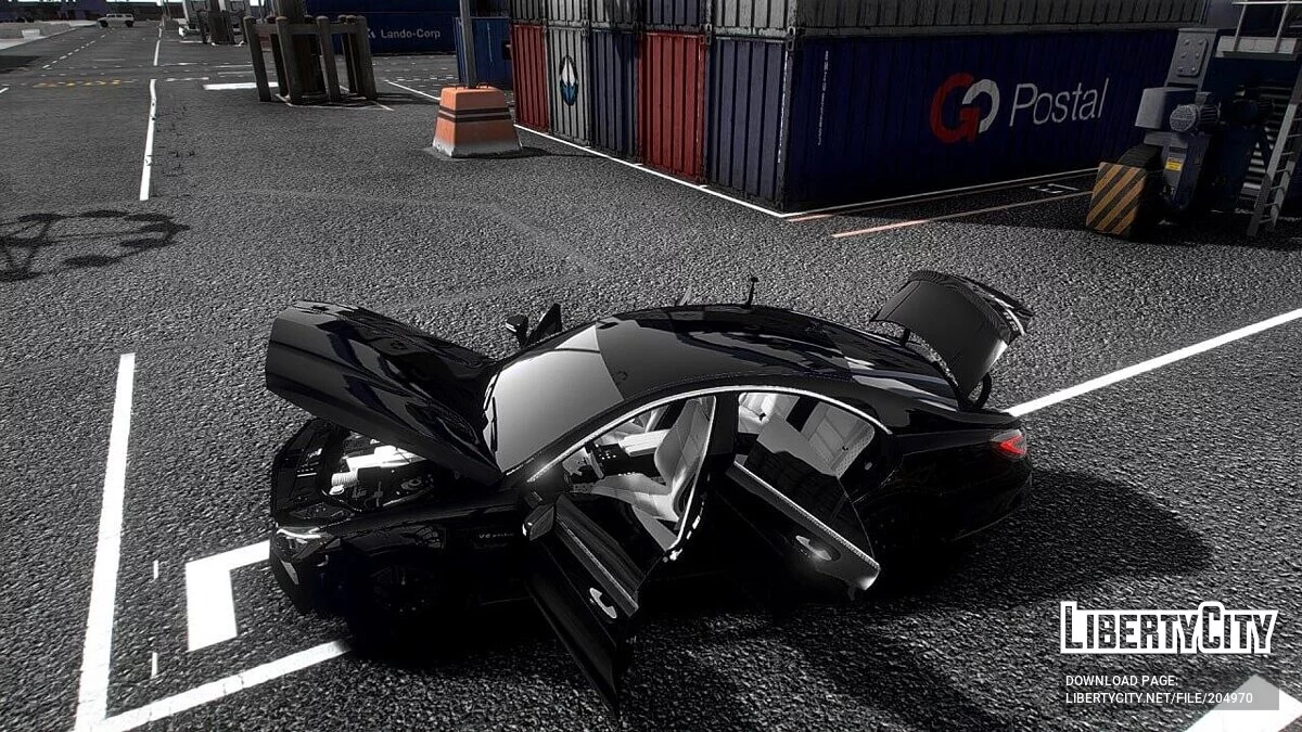 Mercedes-Benz CLS63 AMG Битый / GTA 5
