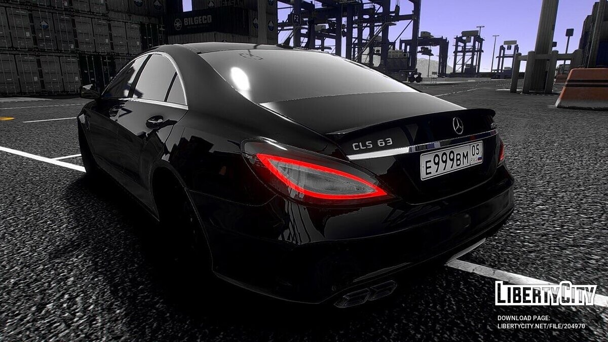 Скачать Mercedes-Benz CLS63 AMG Битый для GTA 5