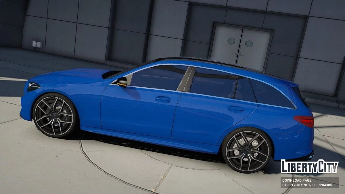 Mercedes-Benz Estate C300 2022 v1.2 / GTA 5