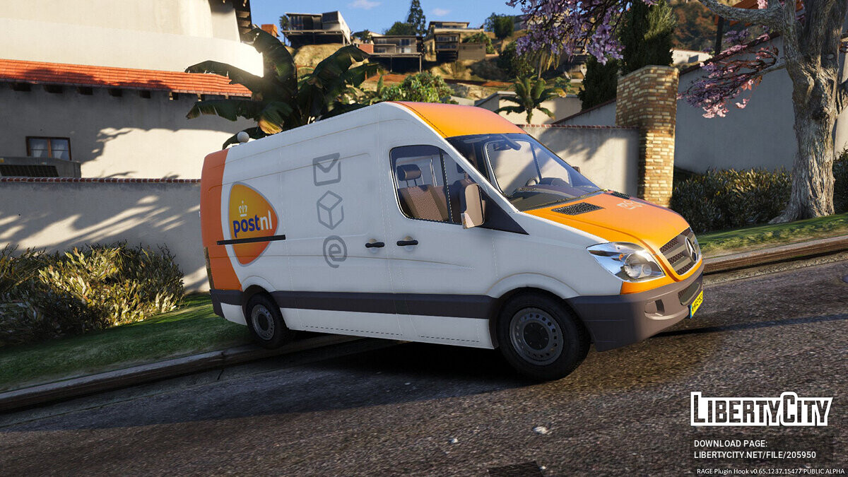 Скачать 2011 Mercedes-Benz Sprinter PostNL v0.2 для GTA 5