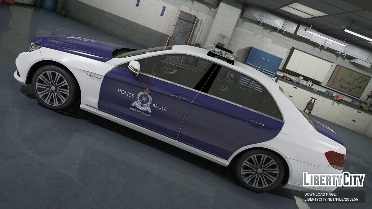 2014 Mercedes-Benz E-Class Royal Oman Police v1.0 / GTA 5