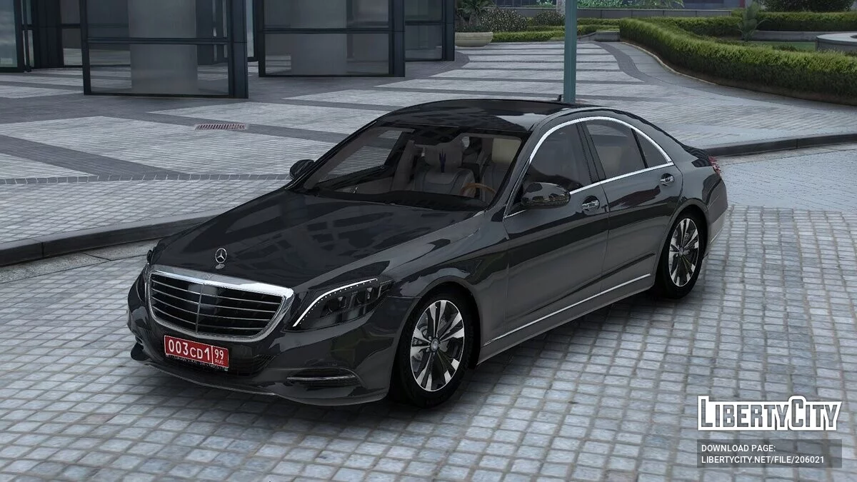 2015 Mercedes Benz S500 Skylight Edition / GTA 5