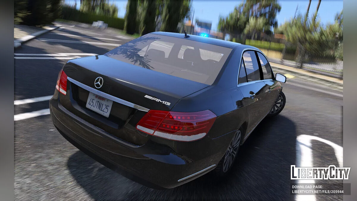 Mercedes-Benz E-Class Unmarked v2.0 / GTA 5