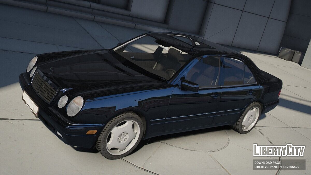 Скачать Mercedes-Benz E-Class W210 для GTA 5