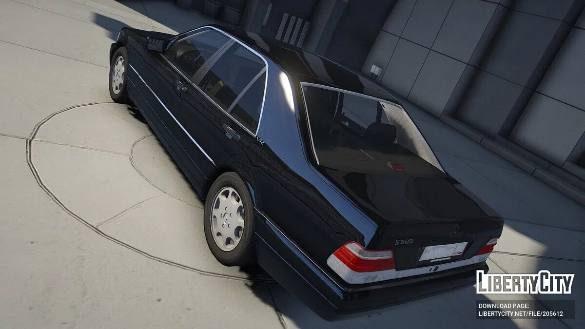 Mercedes-Benz S-Class W140 / GTA 5