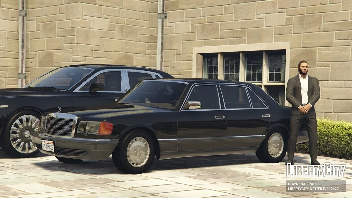 1990 Mercedes-Benz 560SEL (W126) US-Spec [Replace] / GTA 5